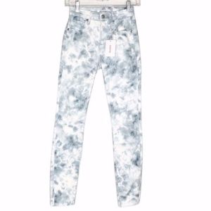 NEW Good American Tie Dye Stretch Skinny Jeans 4 or 14